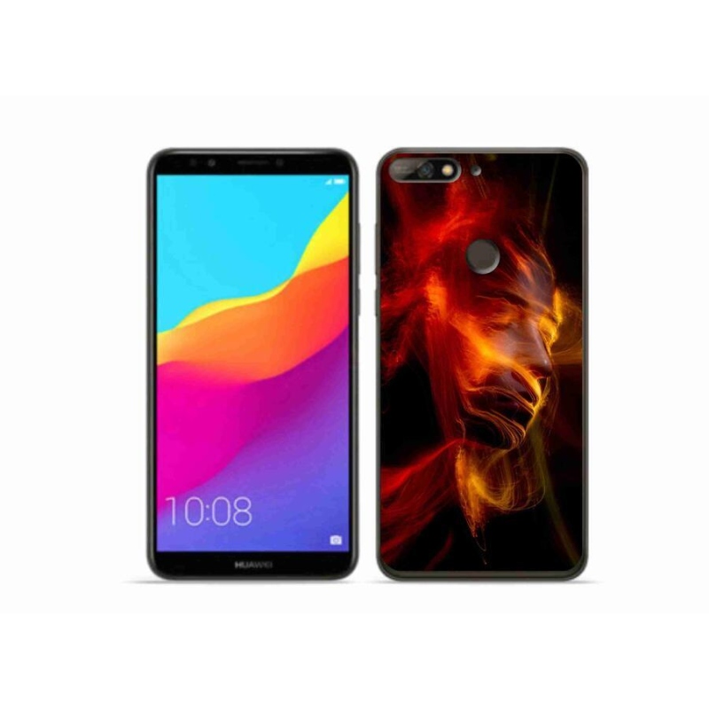 Gelový kryt mmCase na mobil Huawei Y7 Prime (2018) - abstrakt 18