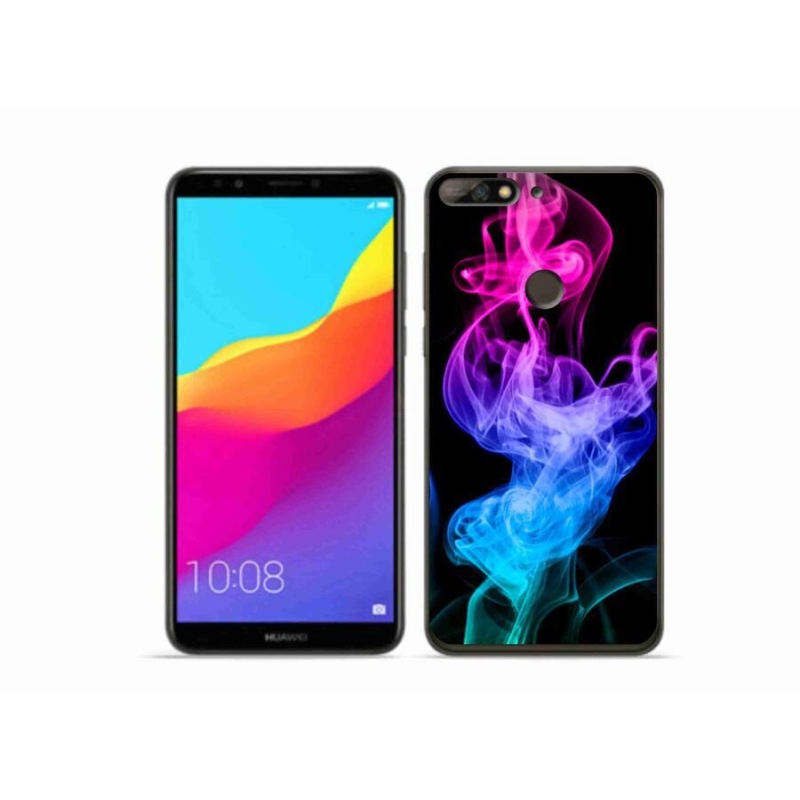 Gelový kryt mmCase na mobil Huawei Y7 Prime (2018) - abstraktní vzor 8