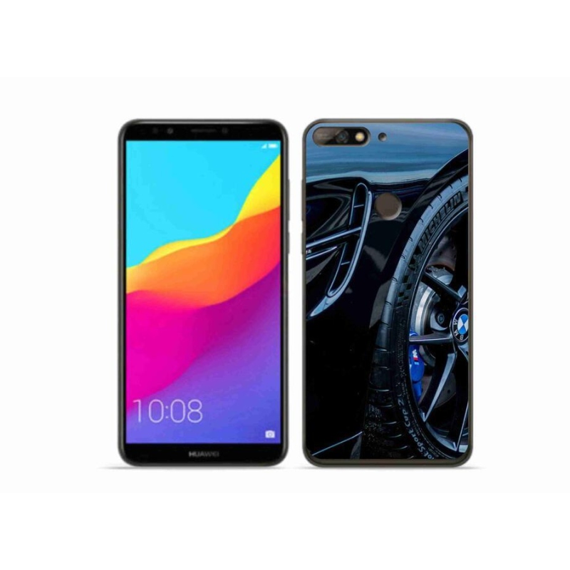 Gelový kryt mmCase na mobil Huawei Y7 Prime (2018) - auto 2
