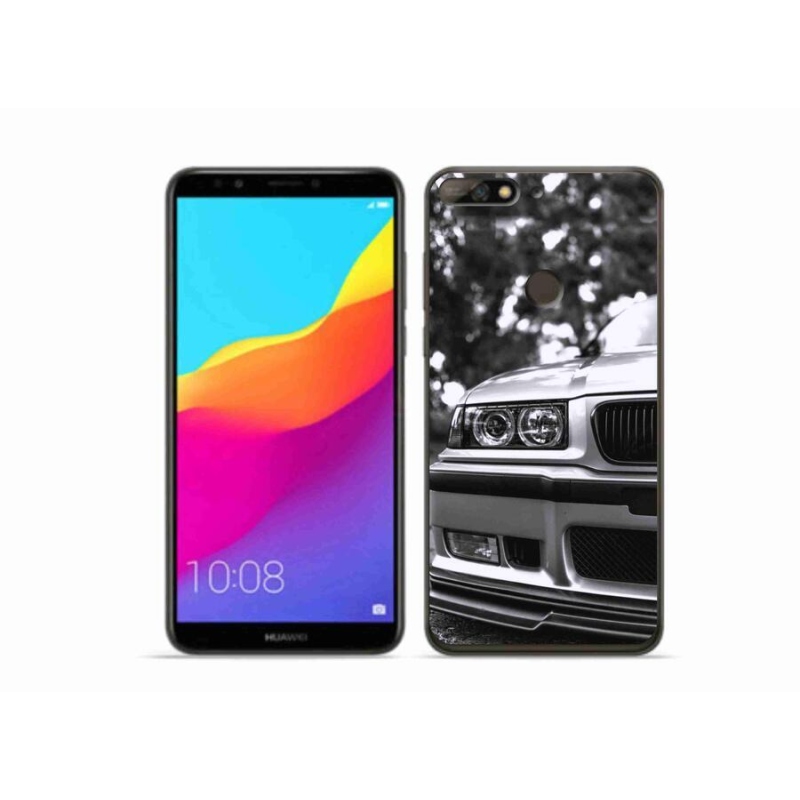 Gelový kryt mmCase na mobil Huawei Y7 Prime (2018) - auto 4