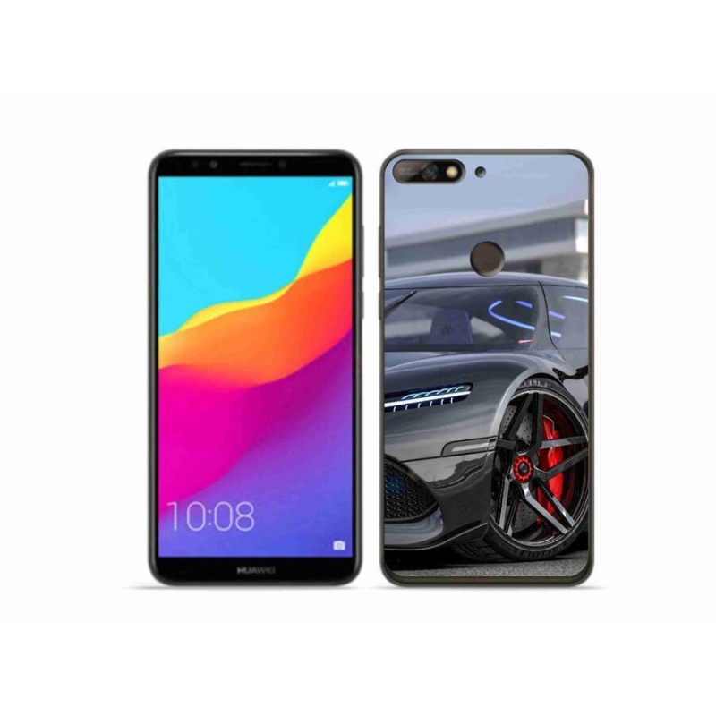 Gelový kryt mmCase na mobil Huawei Y7 Prime (2018) - auto 5