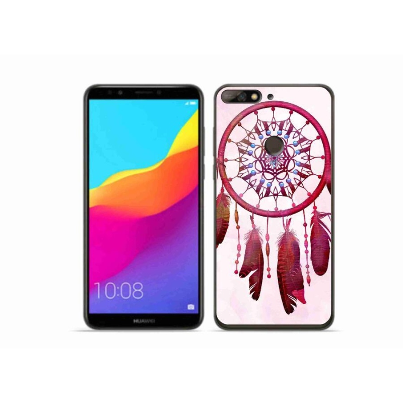 Gelový kryt mmCase na mobil Huawei Y7 Prime (2018) - lapač snů