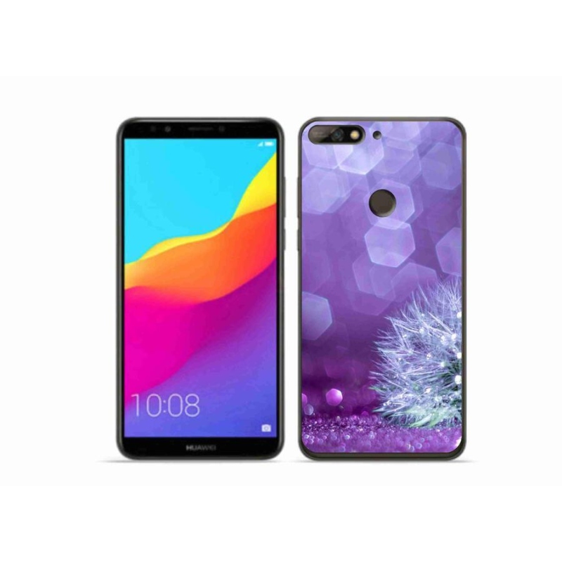 Gelový kryt mmCase na mobil Huawei Y7 Prime (2018) - odkvetlá pampeliška 2