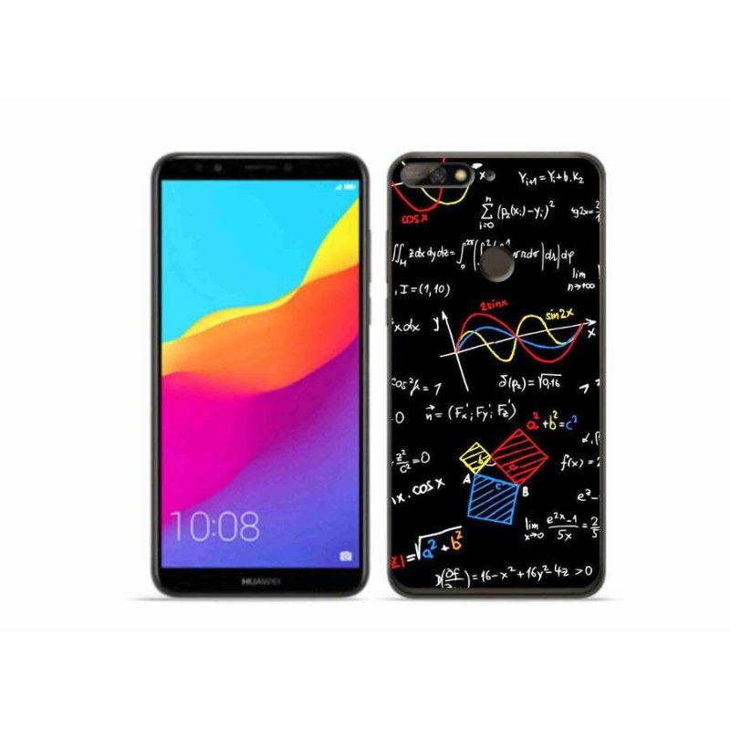 Gelový kryt mmCase na mobil Huawei Y7 Prime (2018) - vzorečky