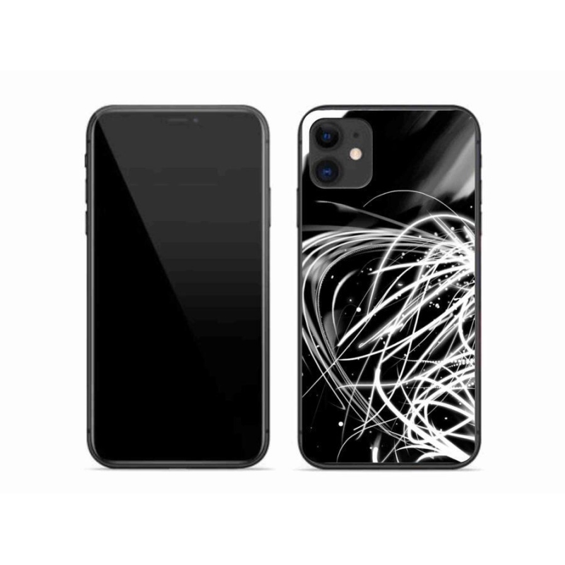 Gelový kryt mmCase na mobil iPhone 11 - abstrakt 2