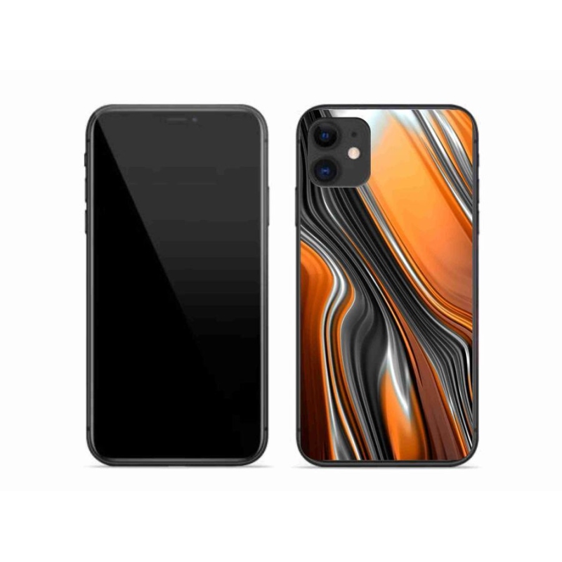 Gelový kryt mmCase na mobil iPhone 11 - abstrakt 3
