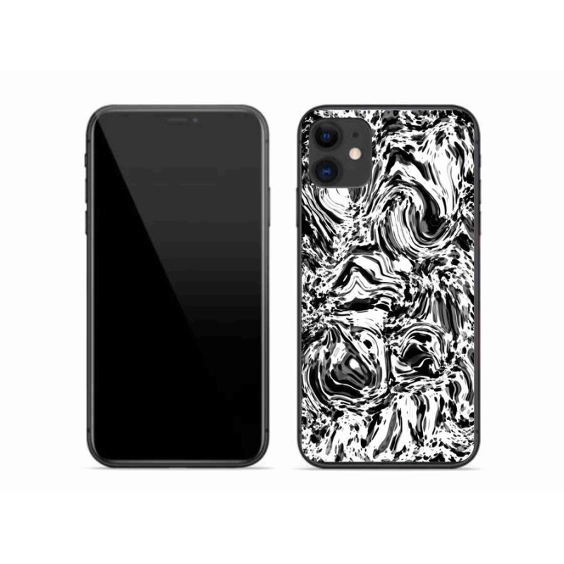 Gelový kryt mmCase na mobil iPhone 11 - abstrakt 4