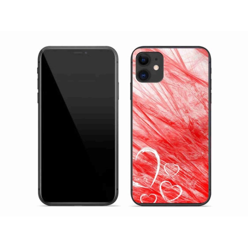 Gelový kryt mmCase na mobil iPhone 11 - heart