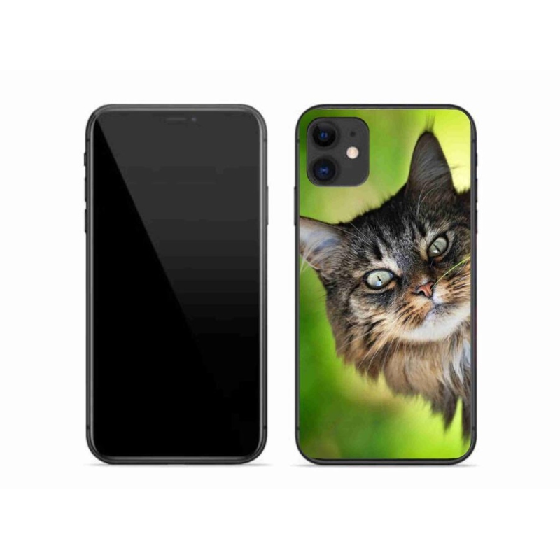Gelový kryt mmCase na mobil iPhone 11 - kočka 3