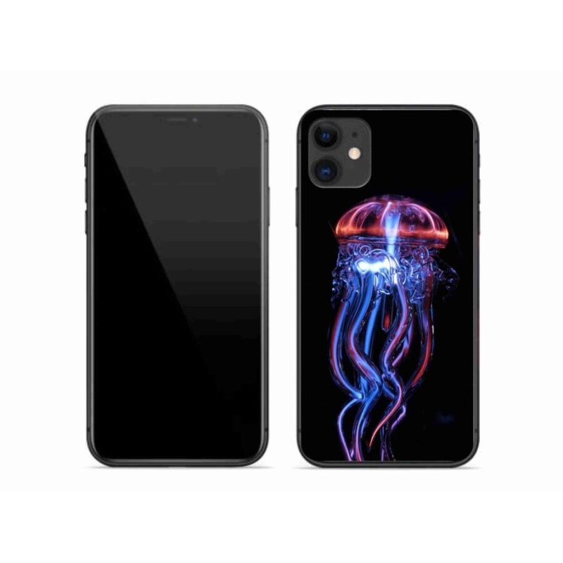 Gelový kryt mmCase na mobil iPhone 11 - medúza