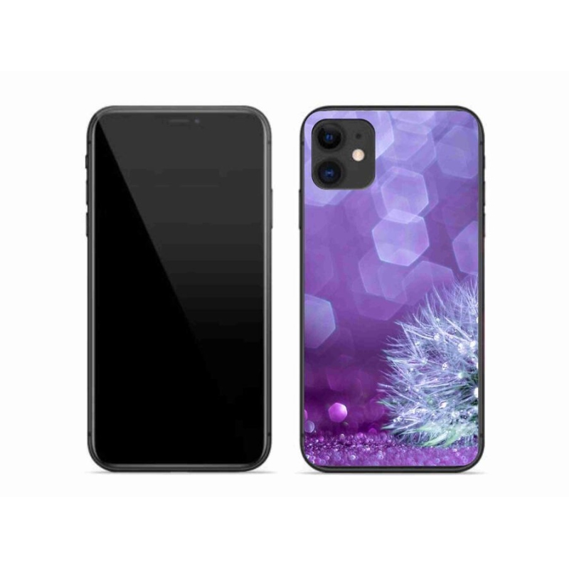 Gelový kryt mmCase na mobil iPhone 11 - odkvetlá pampeliška 2