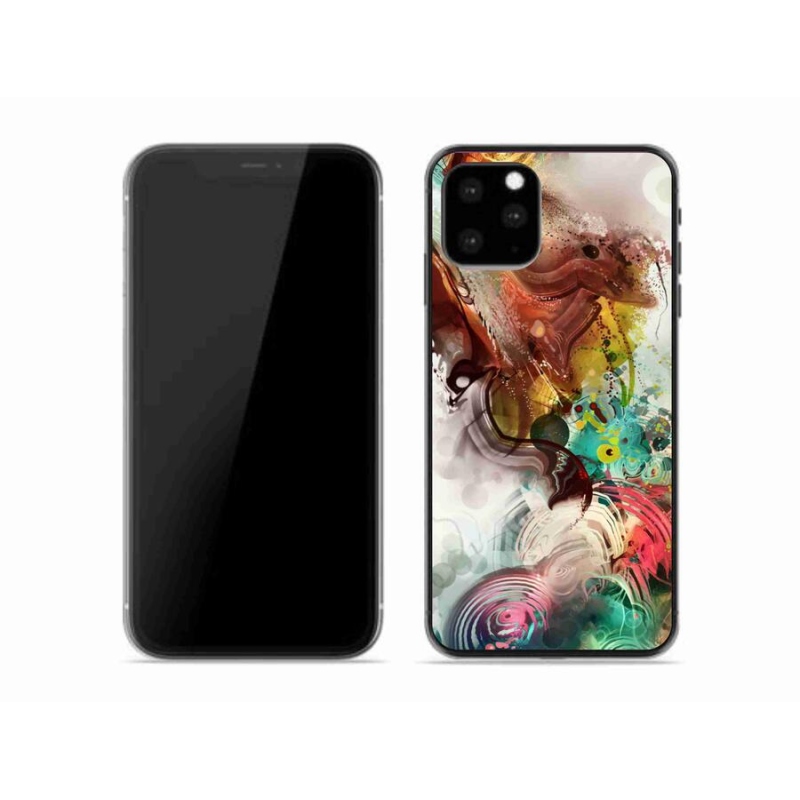 Gelový kryt mmCase na mobil iPhone 11 Pro - abstrakt 1