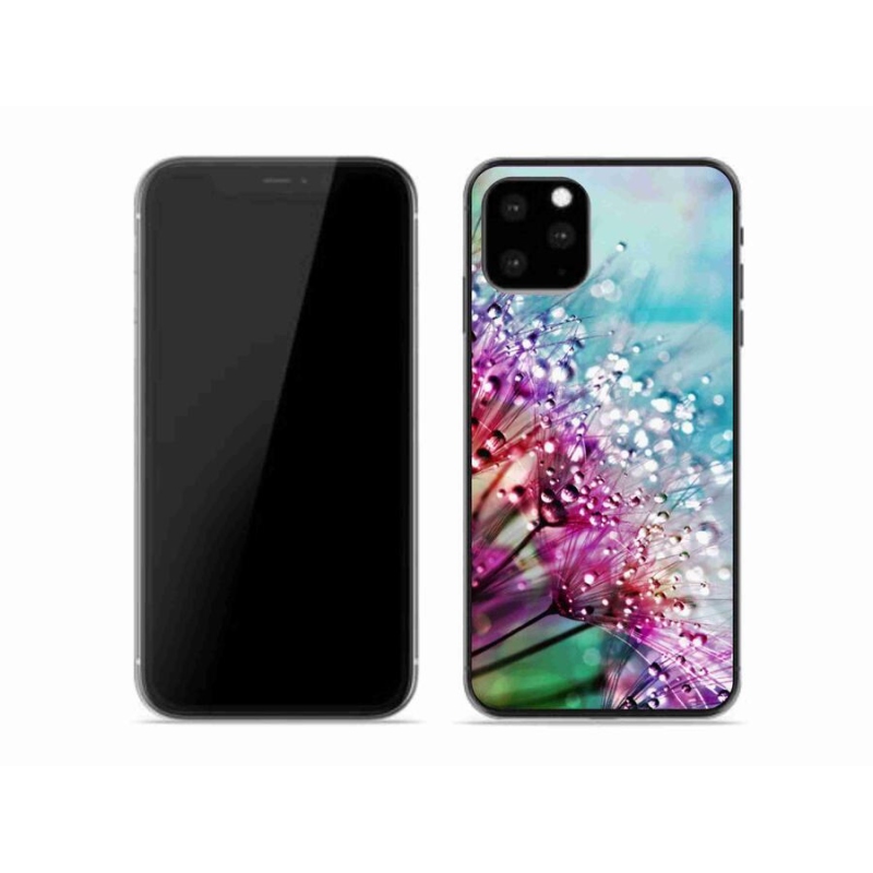 Gelový kryt mmCase na mobil iPhone 11 Pro - barevné květy