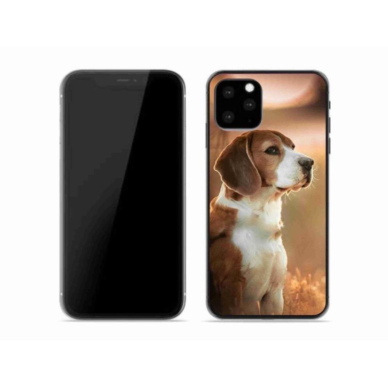Gelový kryt mmCase na mobil iPhone 11 Pro - bígl