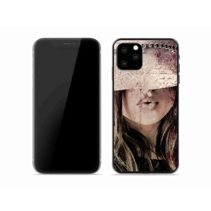 Gelový kryt mmCase na mobil iPhone 11 Pro - dívka