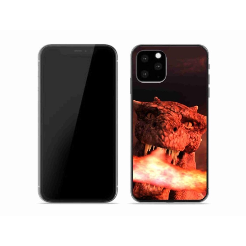 Gelový kryt mmCase na mobil iPhone 11 Pro - drak