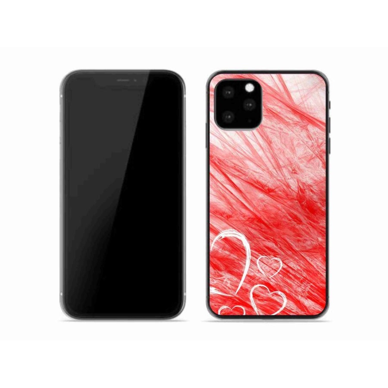 Gelový kryt mmCase na mobil iPhone 11 Pro - heart