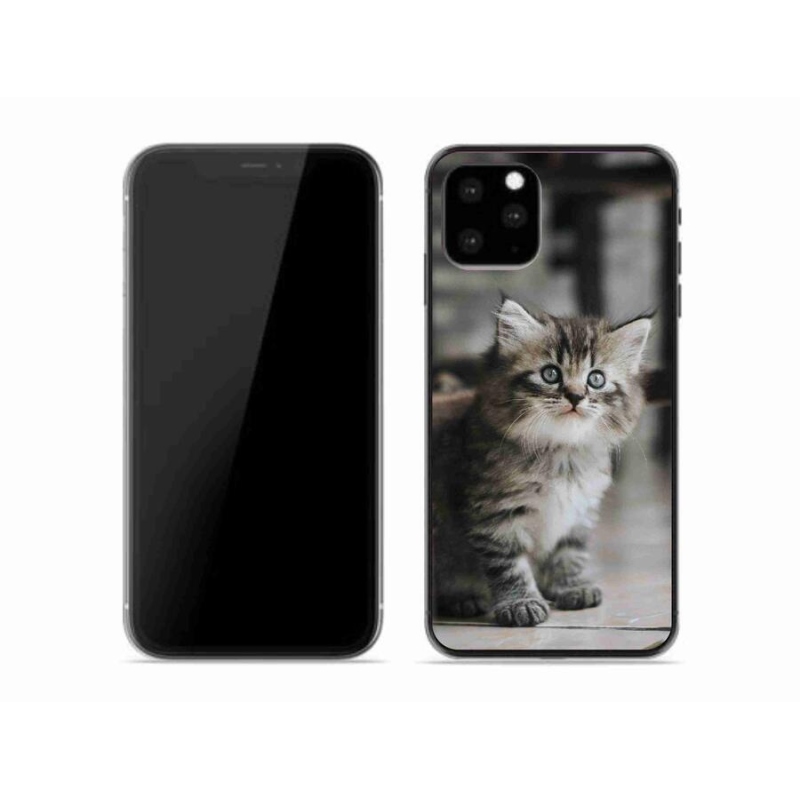 Gelový kryt mmCase na mobil iPhone 11 Pro - koťátko