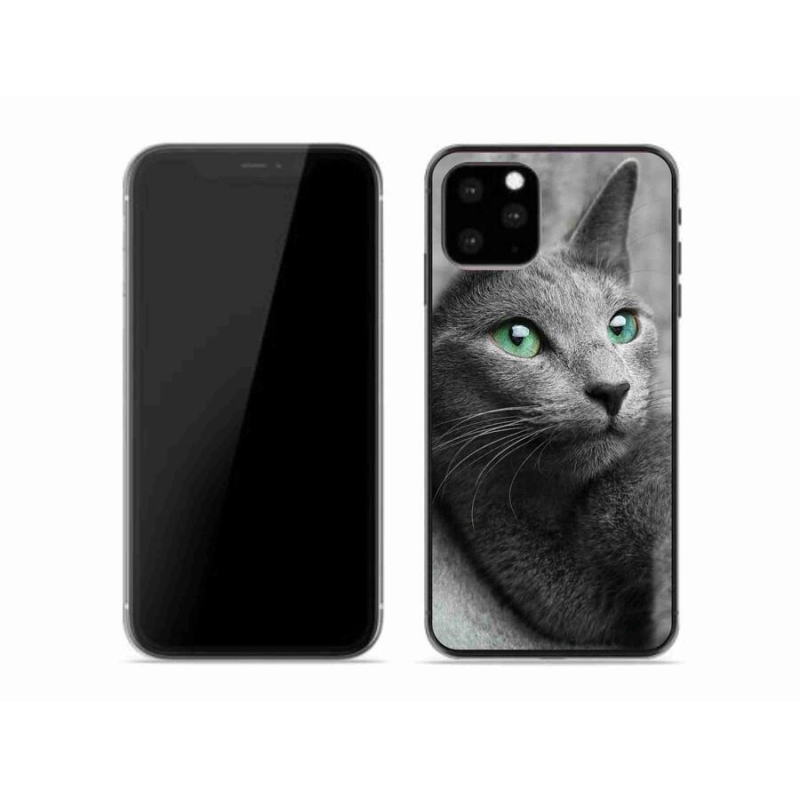 Gelový kryt mmCase na mobil iPhone 11 Pro - kočka 2