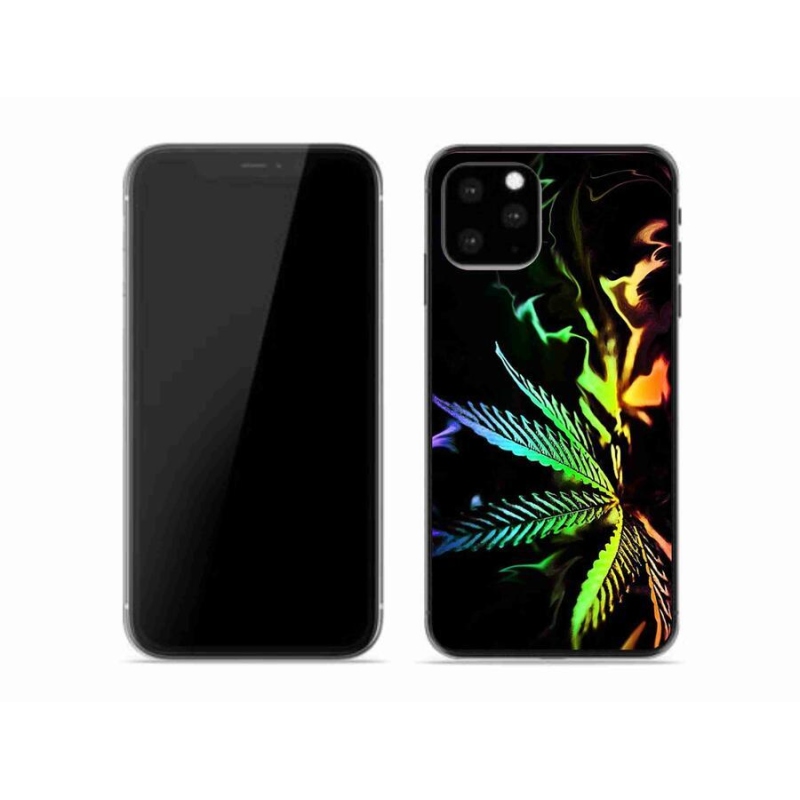 Gelový kryt mmCase na mobil iPhone 11 Pro - konopí 2