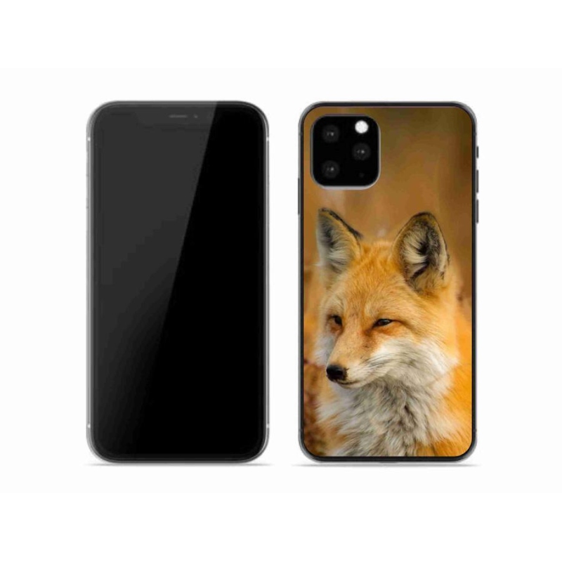Gelový kryt mmCase na mobil iPhone 11 Pro - liška
