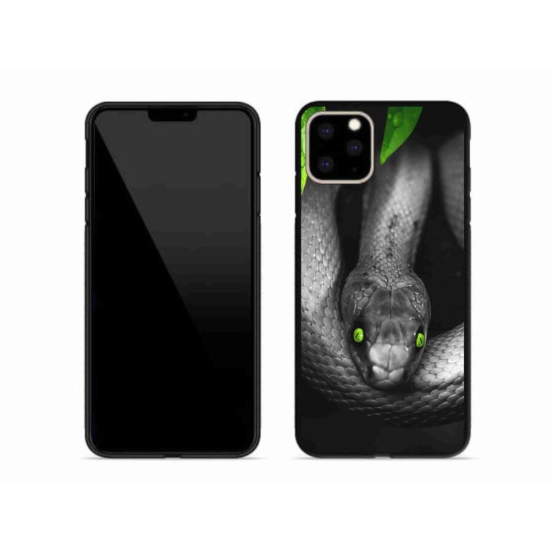 Gelový kryt mmCase na mobil iPhone 11 Pro Max - had