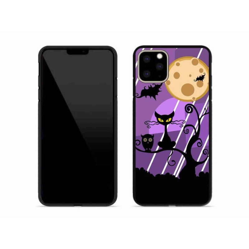 Gelový kryt mmCase na mobil iPhone 11 Pro Max - halloween
