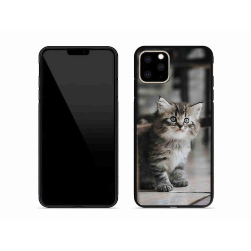 Gelový kryt mmCase na mobil iPhone 11 Pro Max - koťátko