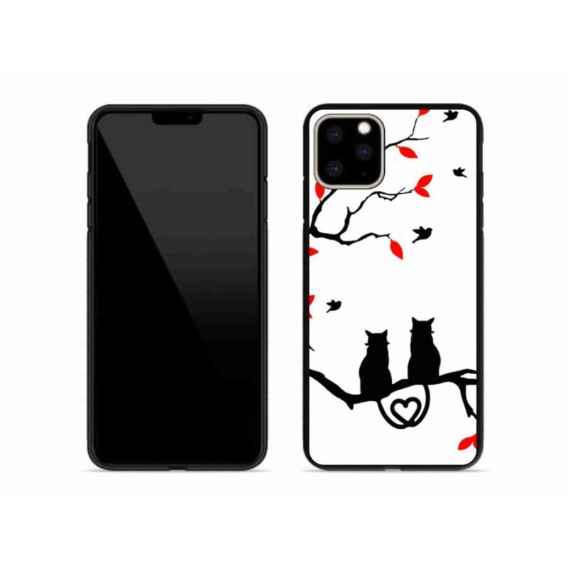 Gelový kryt mmCase na mobil iPhone 11 Pro Max - kočičí láska