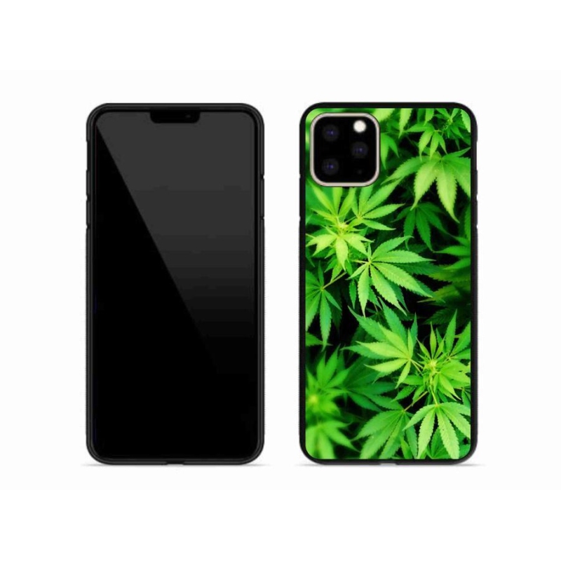 Gelový kryt mmCase na mobil iPhone 11 Pro Max - konopí 3