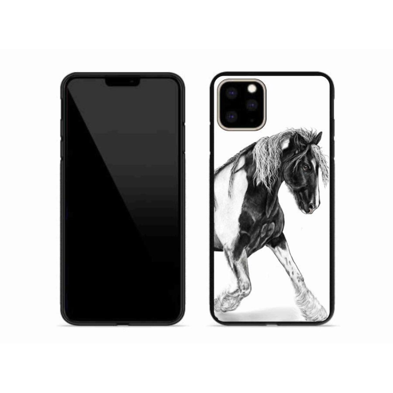 Gelový kryt mmCase na mobil iPhone 11 Pro Max - kůň