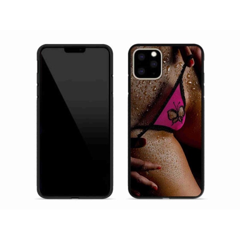 Gelový kryt mmCase na mobil iPhone 11 Pro Max - sexy žena