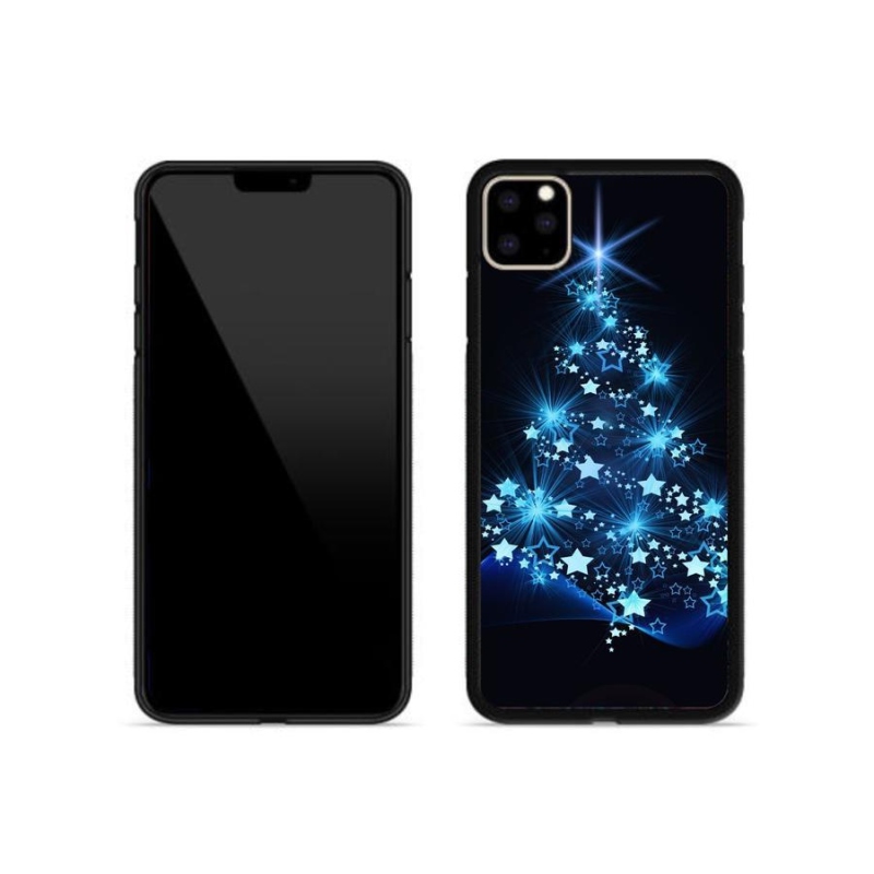 Gelový kryt mmCase na mobil iPhone 11 Pro Max - vánoční stromek