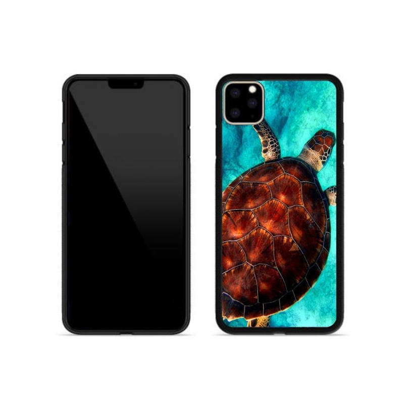 Gelový kryt mmCase na mobil iPhone 11 Pro Max - želva