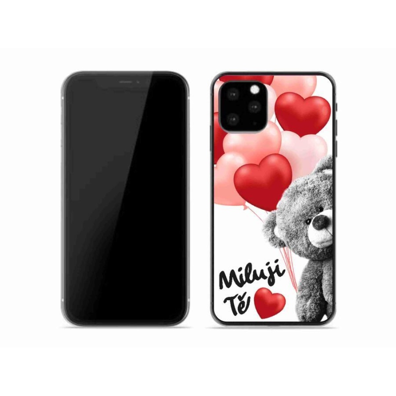 Gelový kryt mmCase na mobil iPhone 11 Pro - miluji Tě