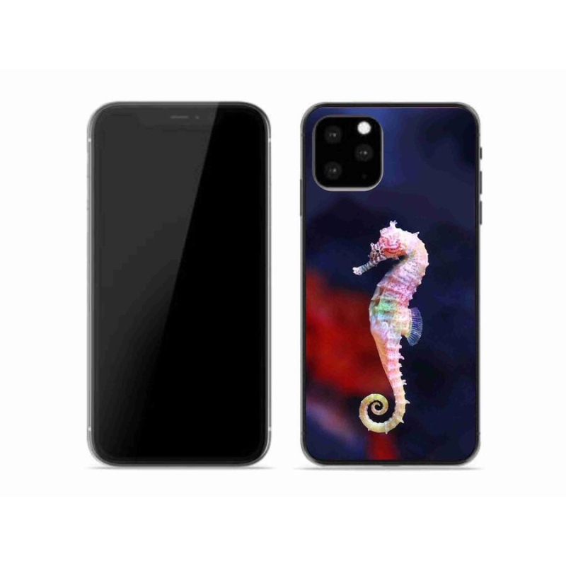 Gelový kryt mmCase na mobil iPhone 11 Pro - mořský koník