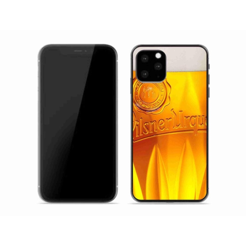 Gelový kryt mmCase na mobil iPhone 11 Pro - pivo