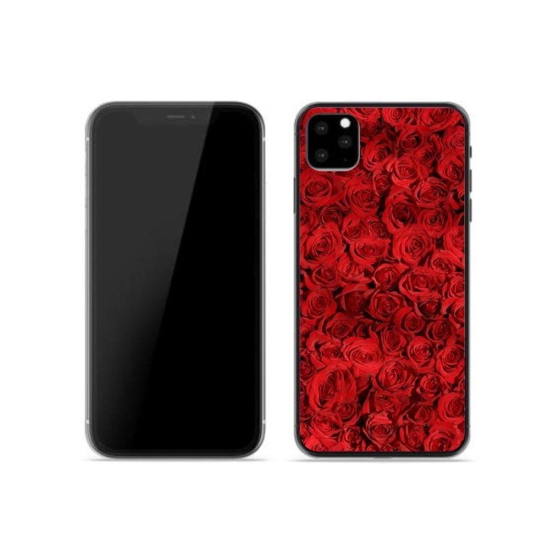 Gelový kryt mmCase na mobil iPhone 11 Pro - růže