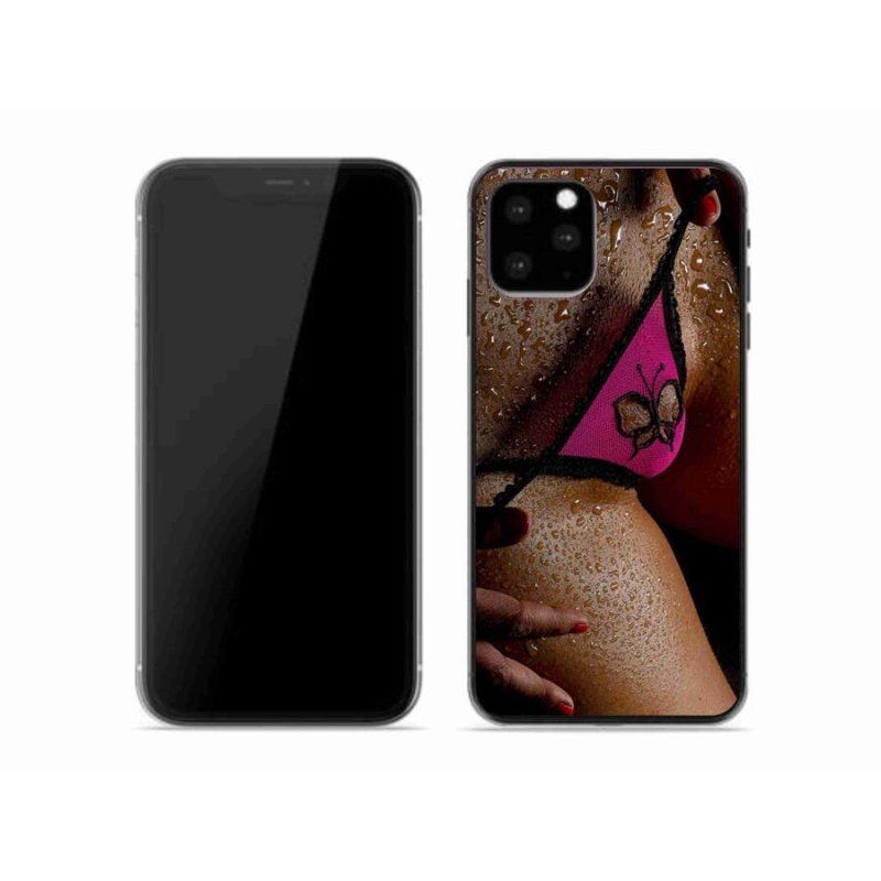 Gelový kryt mmCase na mobil iPhone 11 Pro - sexy žena