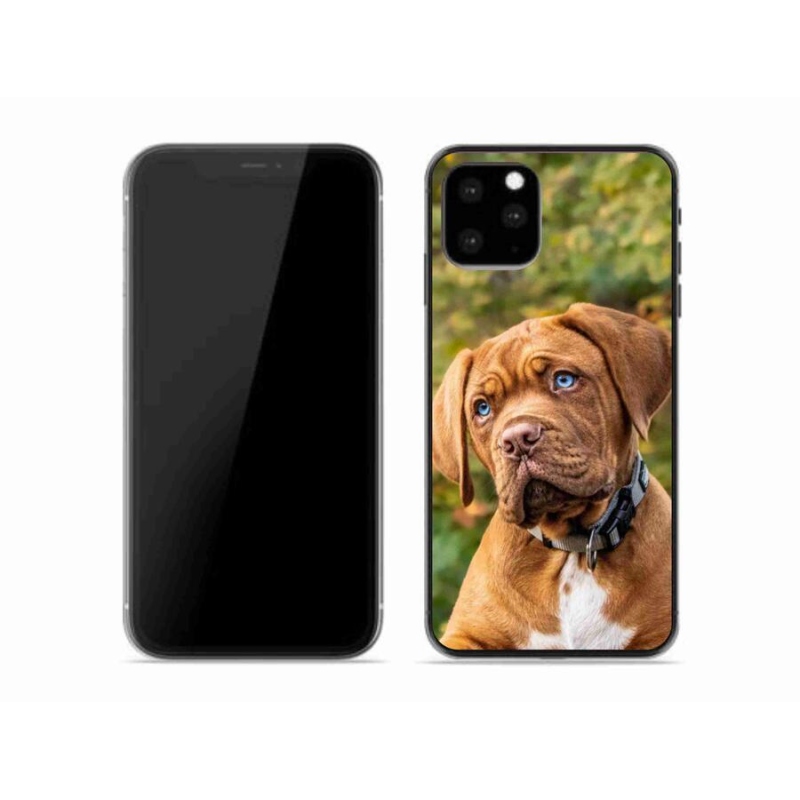 Gelový kryt mmCase na mobil iPhone 11 Pro - štěně