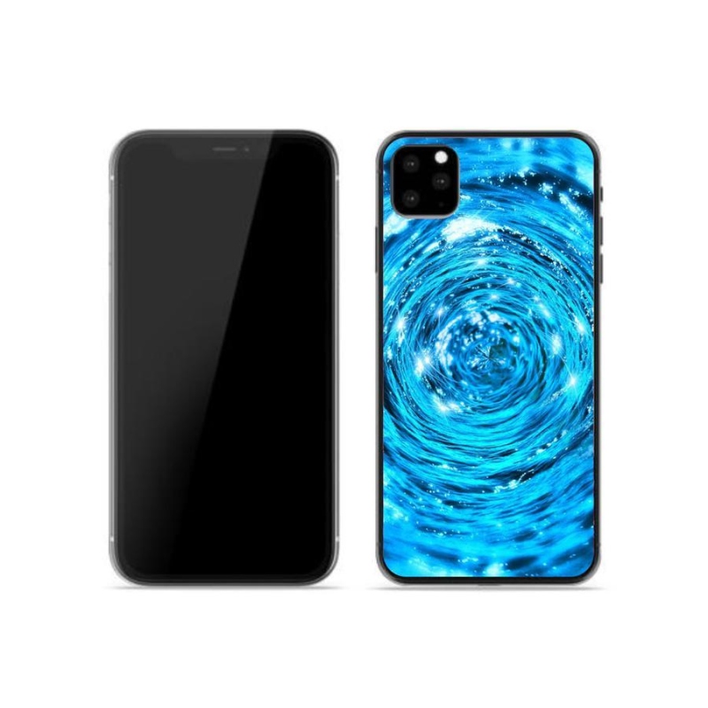 Gelový kryt mmCase na mobil iPhone 11 Pro - vodní vír