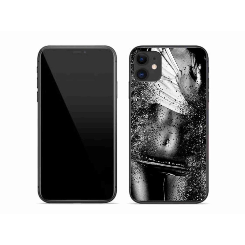 Gelový kryt mmCase na mobil iPhone 11 - sexy žena 1