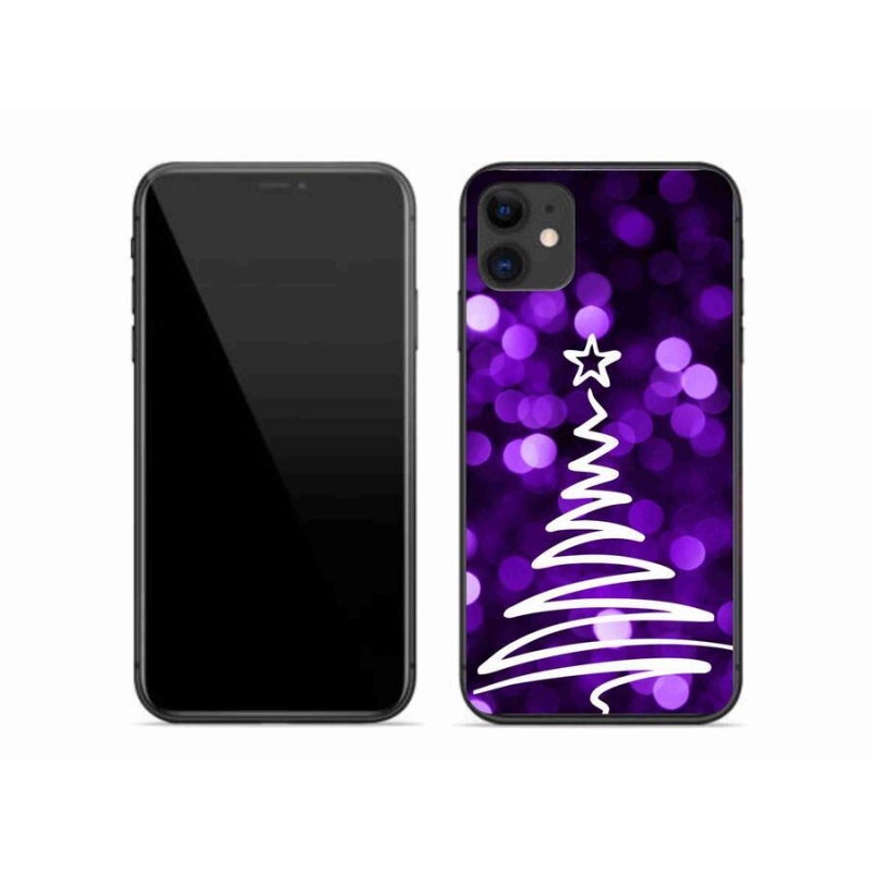 Gelový kryt mmCase na mobil iPhone 11 - stromek