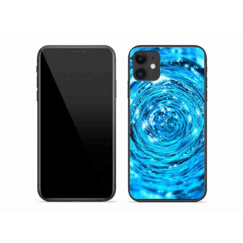 Gelový kryt mmCase na mobil iPhone 11 - vodní vír