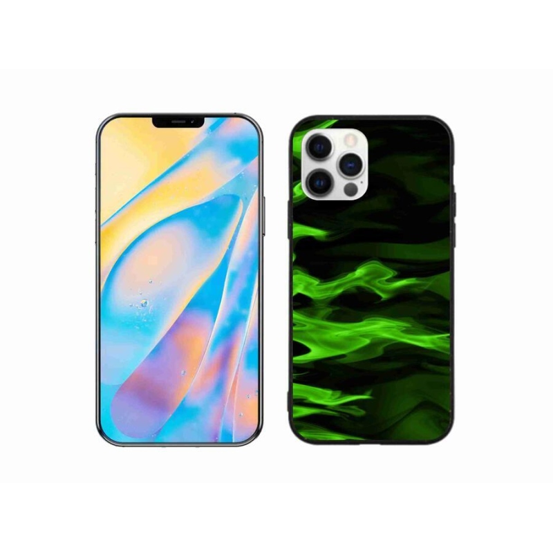 Gelový kryt mmCase na mobil iPhone 12 - abstraktní vzor 10