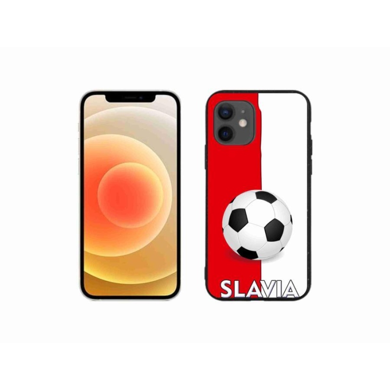 Gelový kryt mmCase na mobil iPhone 12 mini - fotbal 2