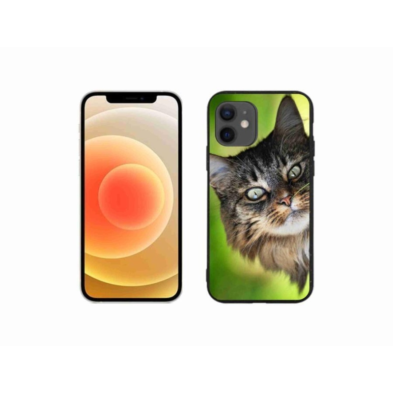 Gelový kryt mmCase na mobil iPhone 12 mini - kočka 3