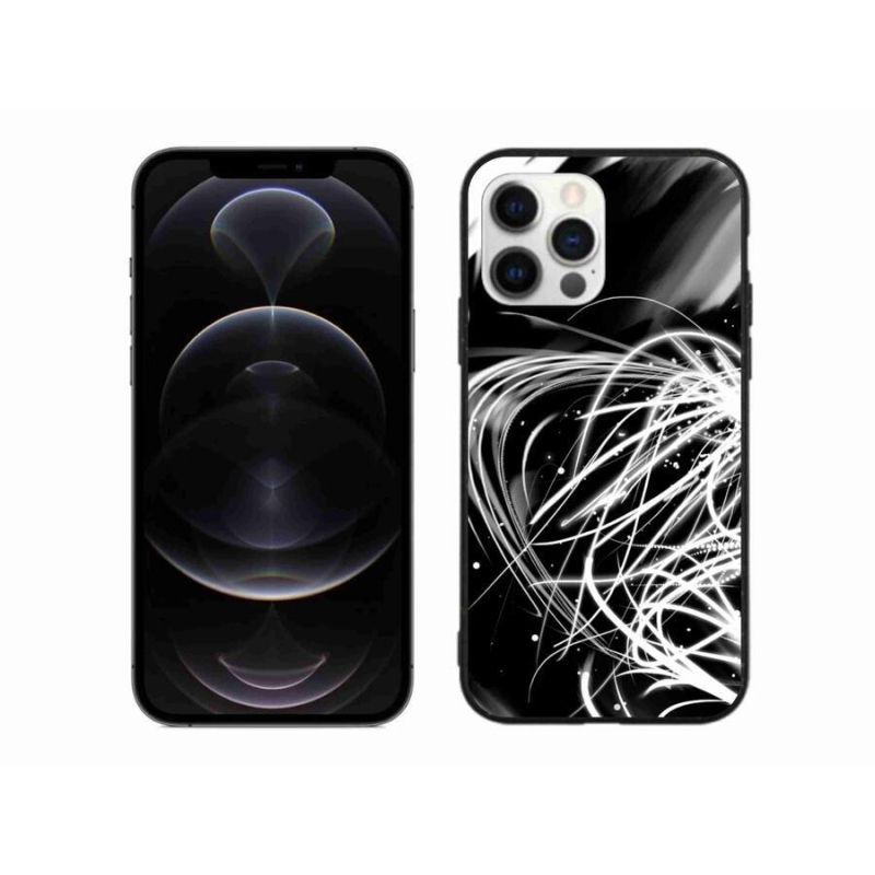 Gelový kryt mmCase na mobil iPhone 12 Pro Max - abstrakt 2