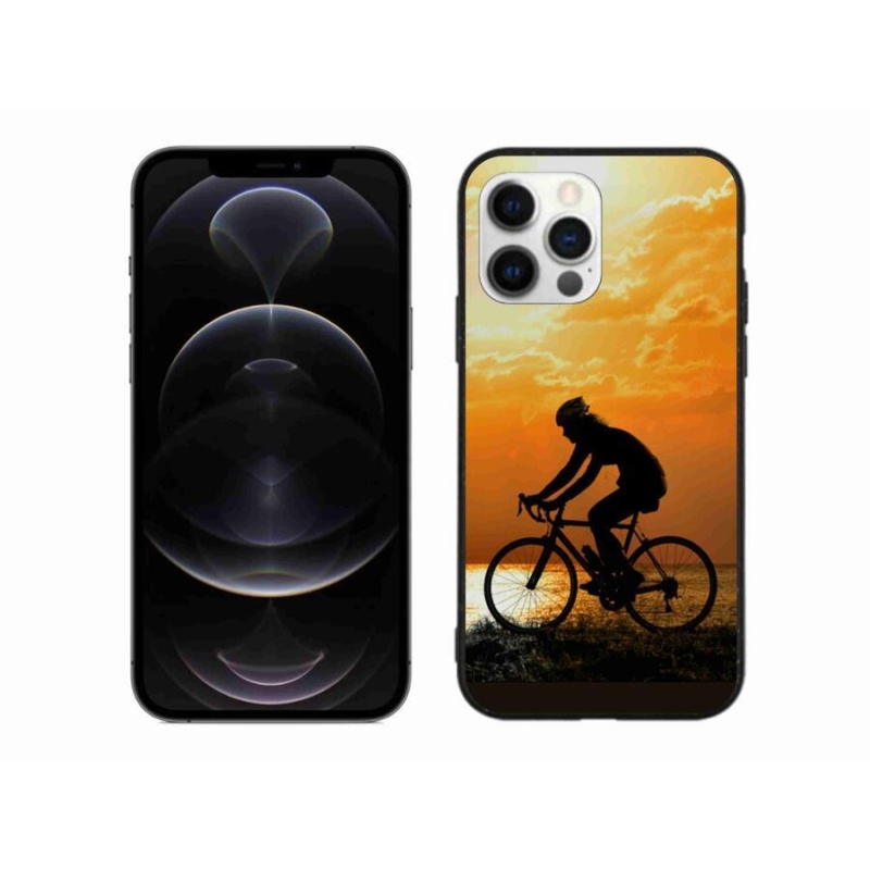 Gelový kryt mmCase na mobil iPhone 12 Pro Max - cyklovýlet