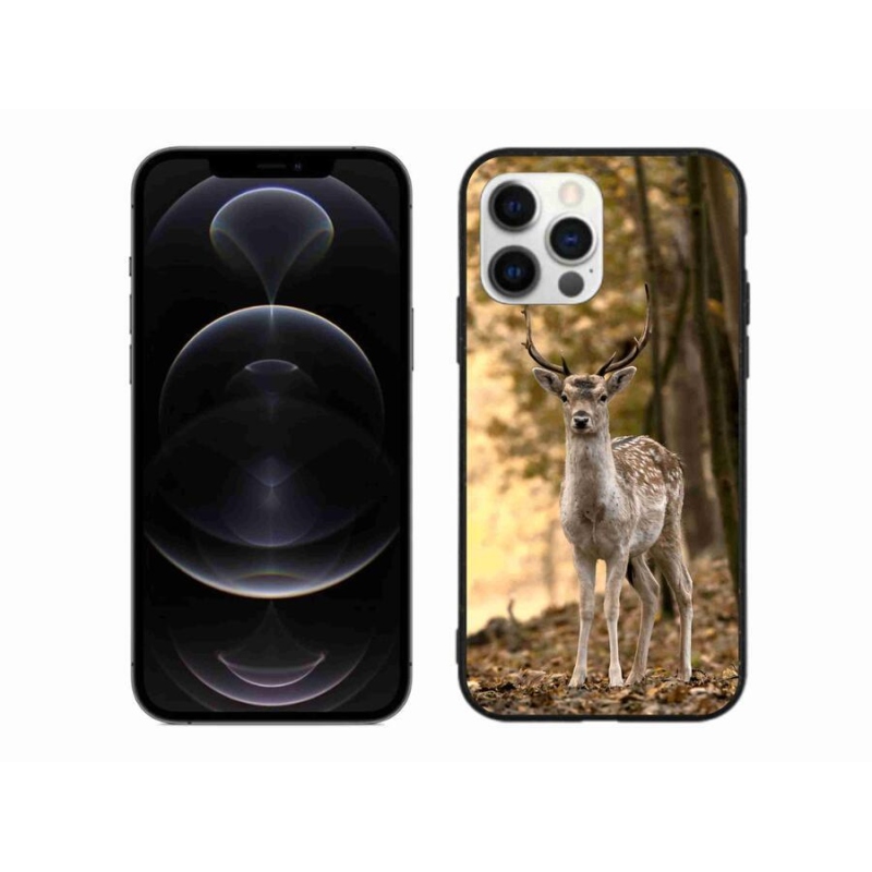 Gelový kryt mmCase na mobil iPhone 12 Pro Max - jelen sika